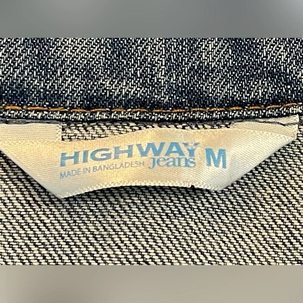 HIGHWAY‎ JEANS Cropped Denim Jacket